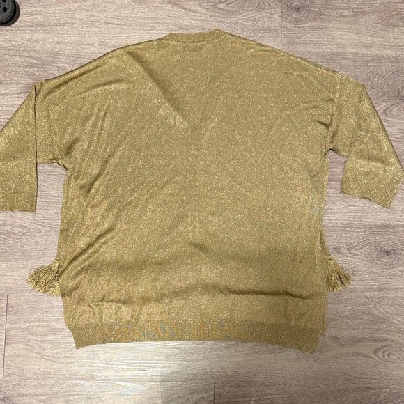 Gold Fringe Top - Picture 5 of 5